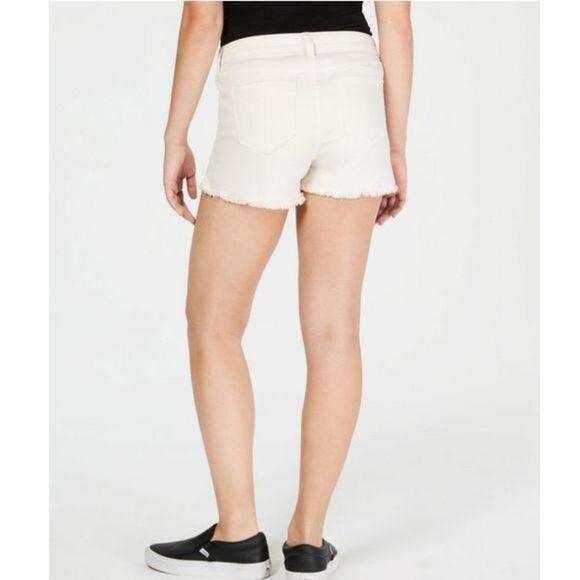 CELEBRITY PINK Juniors Colored Cutoff Denim Shorts - Picture 2 of 5